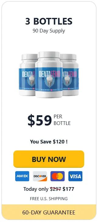 dentafend 3 bottles price